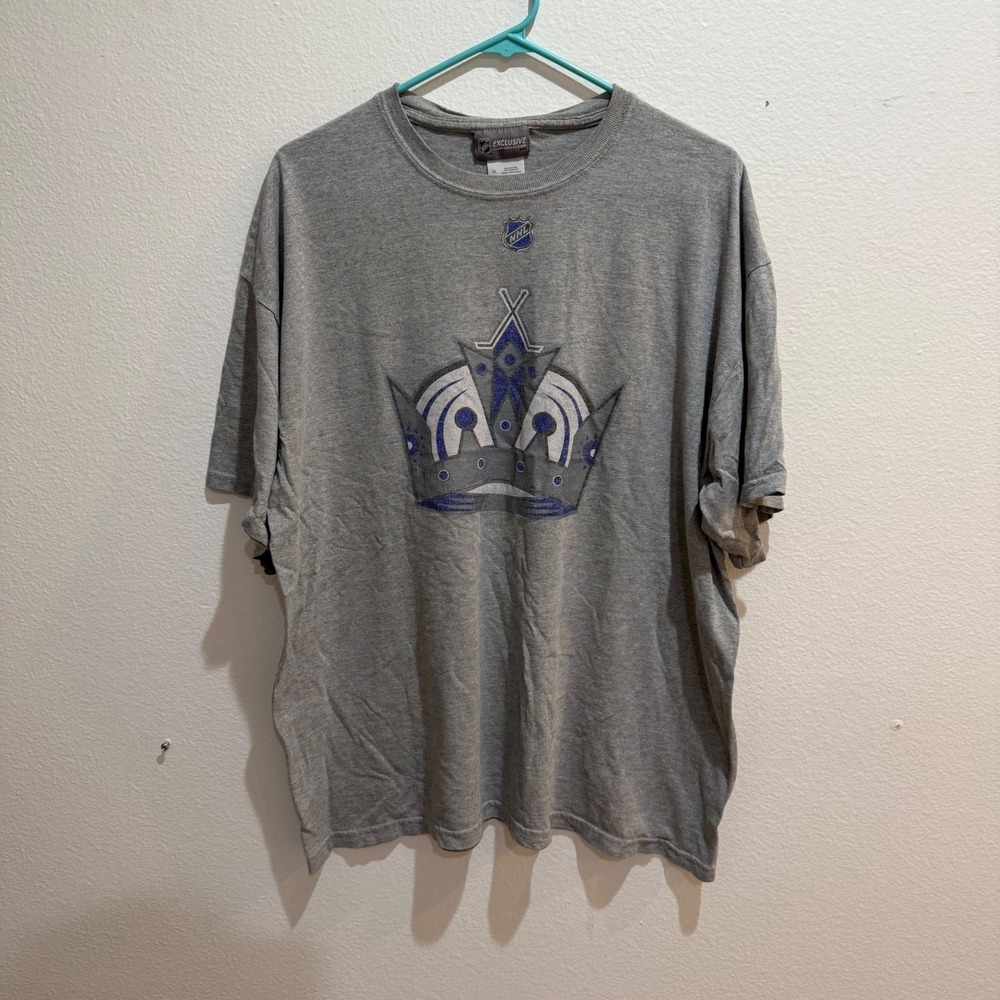 NHL Exclusive Club Collection LA Kings Graphic T-Shirt Heather Gray XL